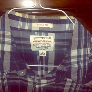 Large button down